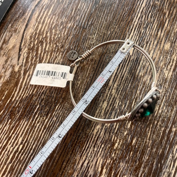 NEW Luca + Danni EMERALD GEMSTONE bracelet, NWT - Picture 4 of 11